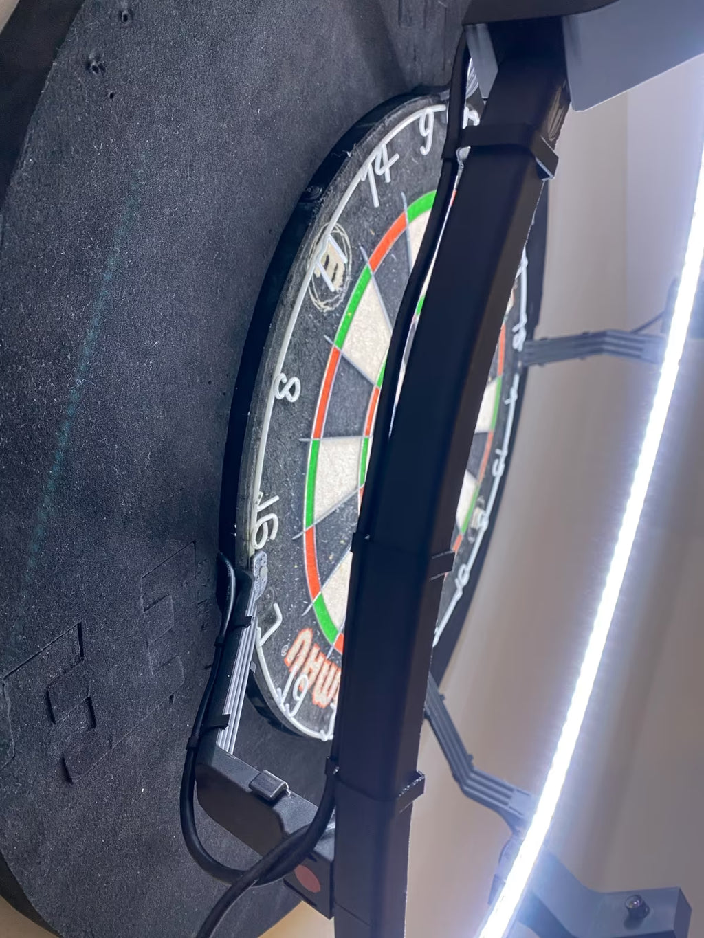 Autodarts Kamera Halter Set für den Target Corona Vision Lichtring