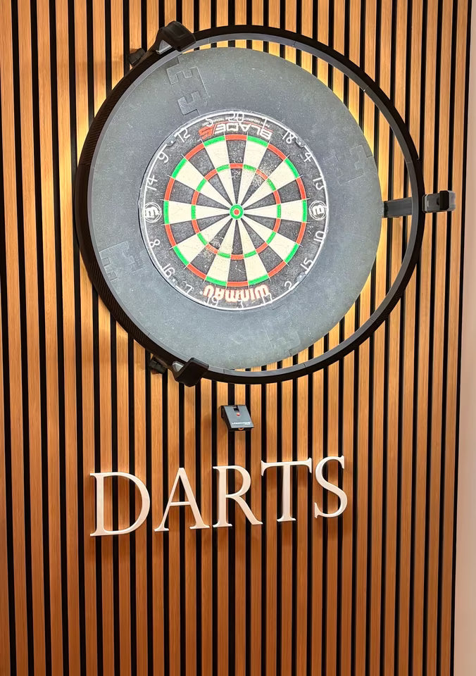 DARTS 3D Lettering – individual wall decor for your setup