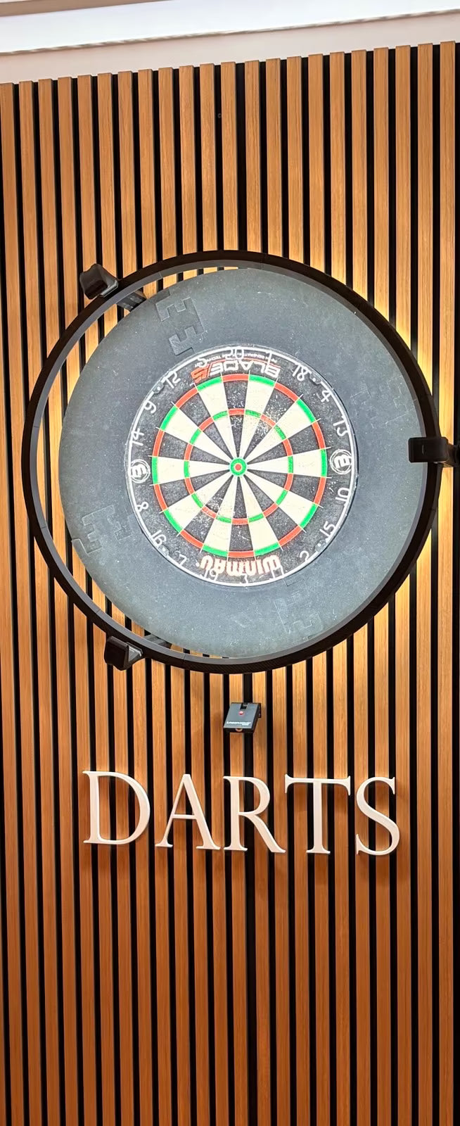 DARTS 3D Lettering – individual wall decor for your setup
