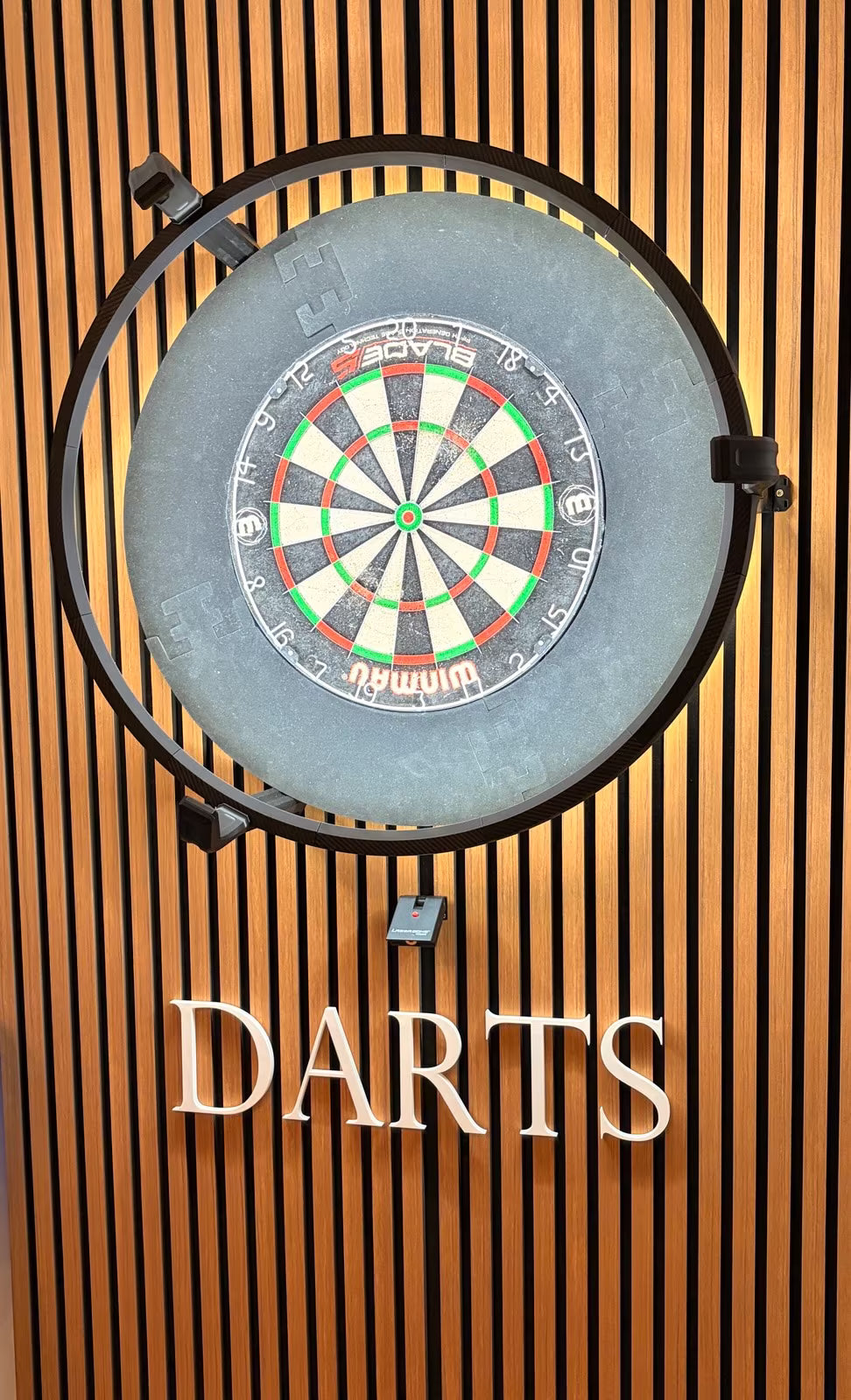 DARTS 3D Lettering – individual wall decor for your setup