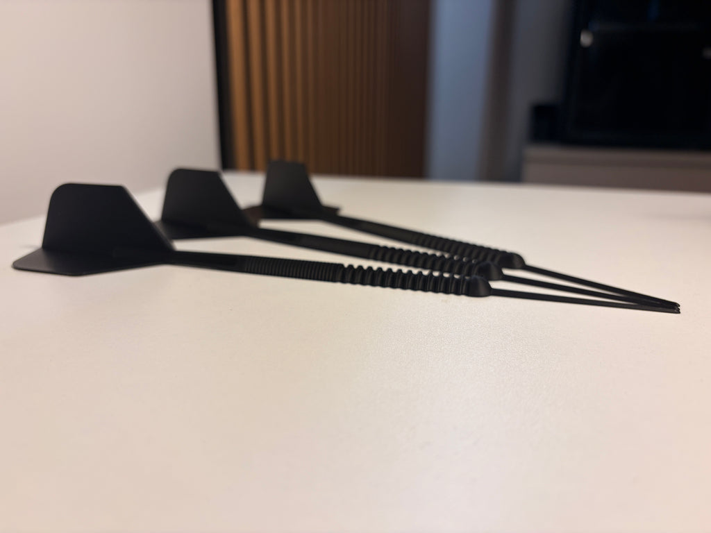 Dart Wanddeko Set | Dartpfeile für die Wand | Man Cave Dekoration | Geschenk für Dartspieler | Dartzimmer Deko