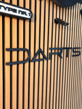 DARTS 3D Schriftzug Abnes Style – Personalisierte Wanddeko für dein Dartboard