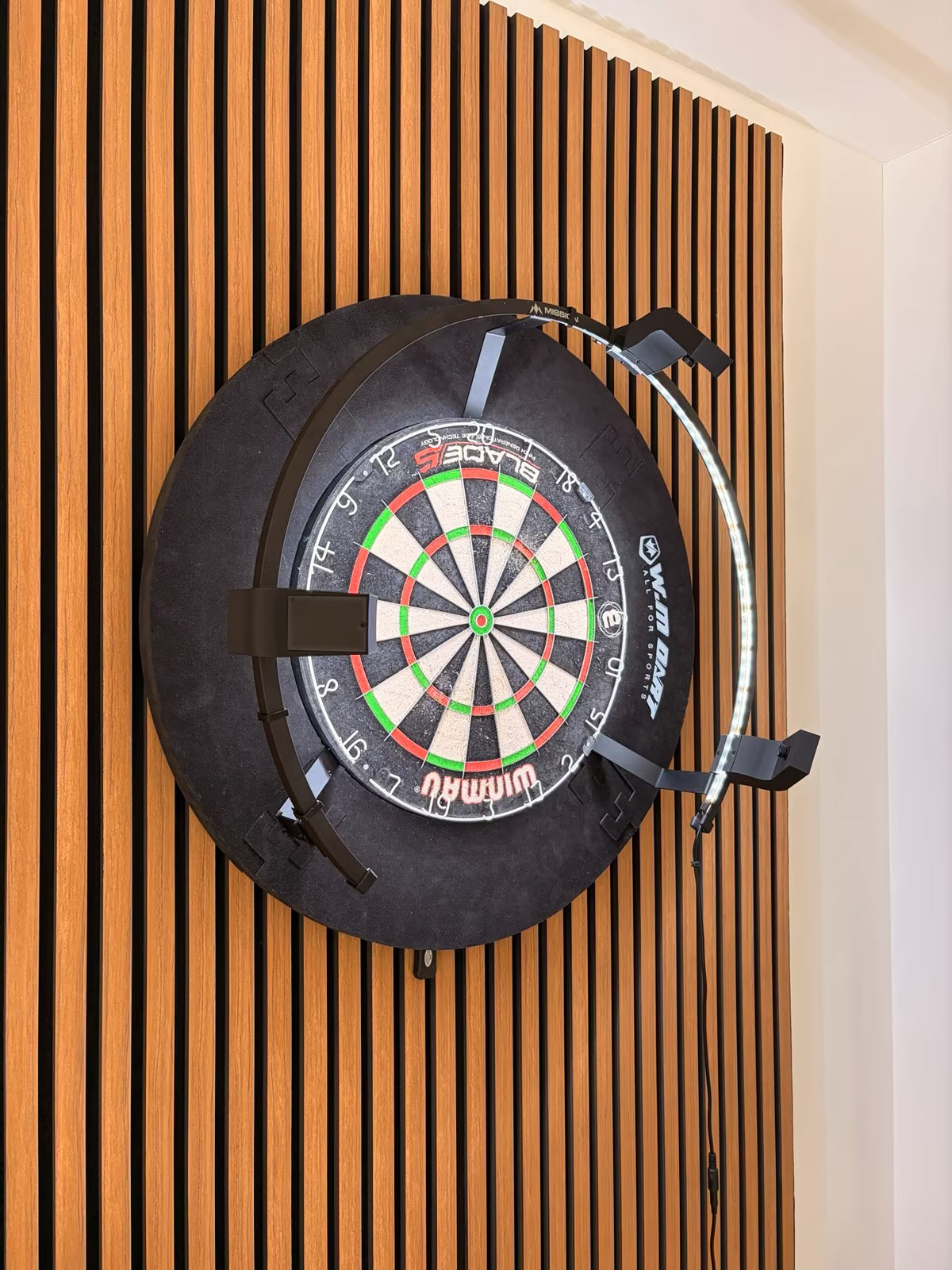 Autodarts Kamerahalter Set für den Mission Torus 270 Lichtring
