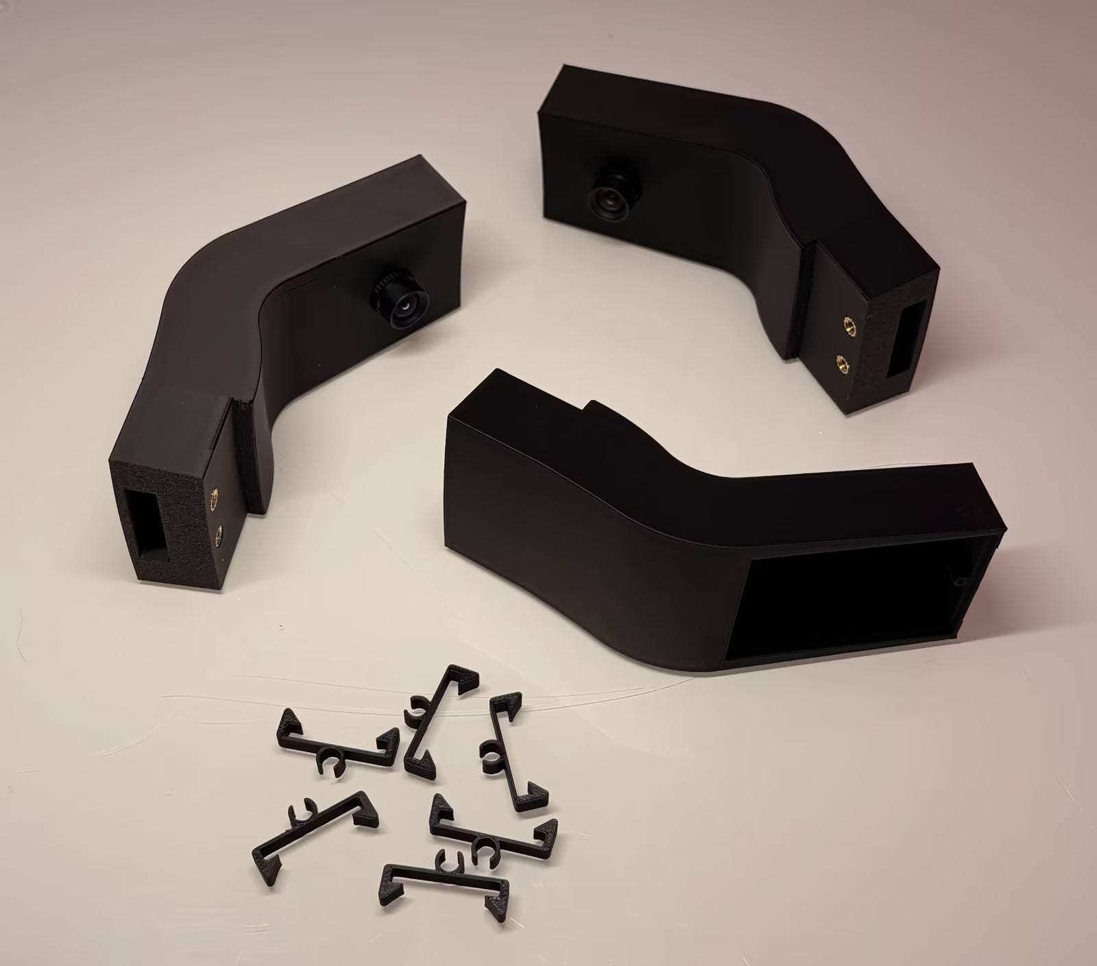 Autodarts Camera Mount Set for the Winmau Plasma Light Ring including Cable Management