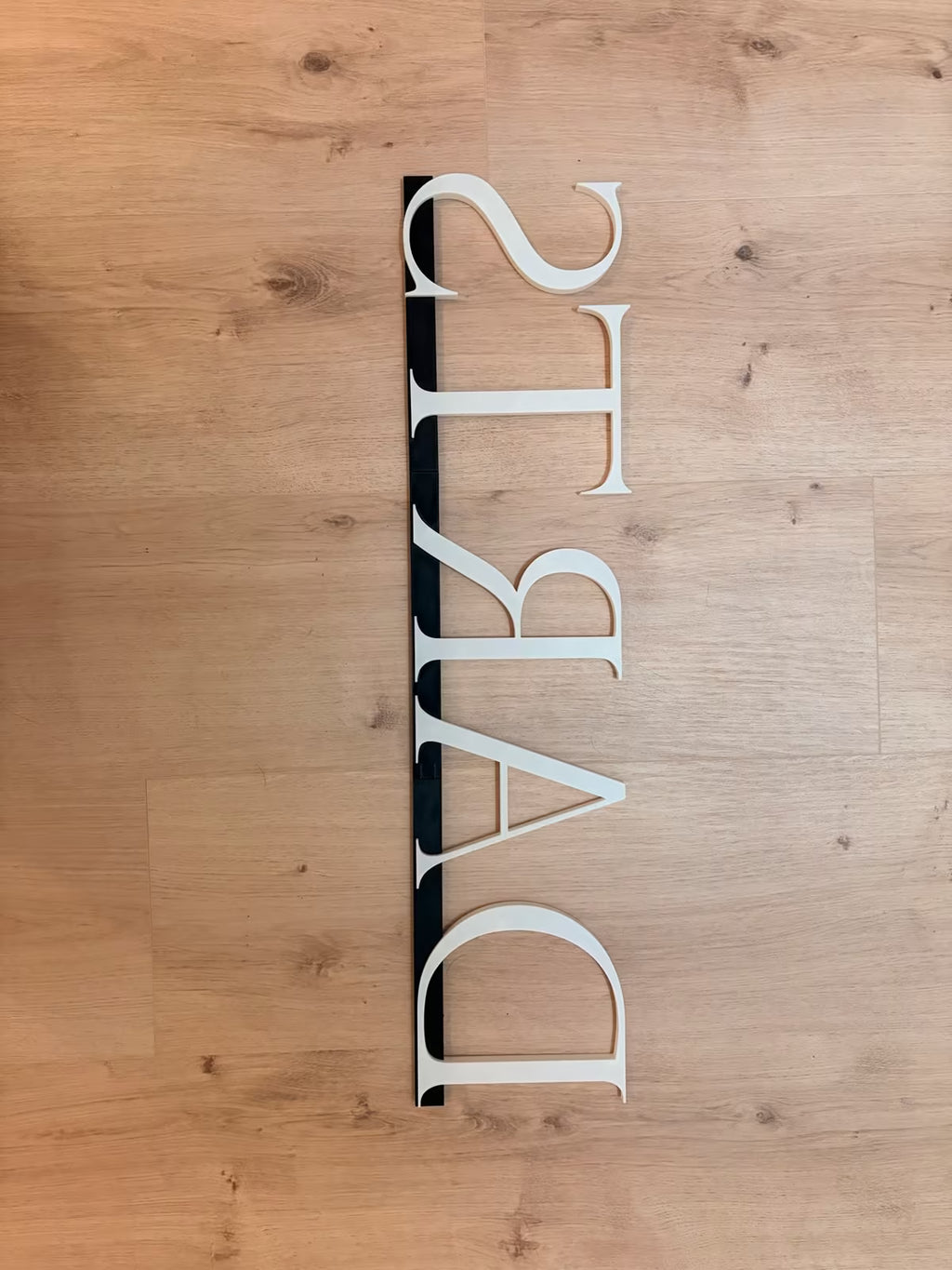 DARTS 3D Lettering – individual wall decor for your setup