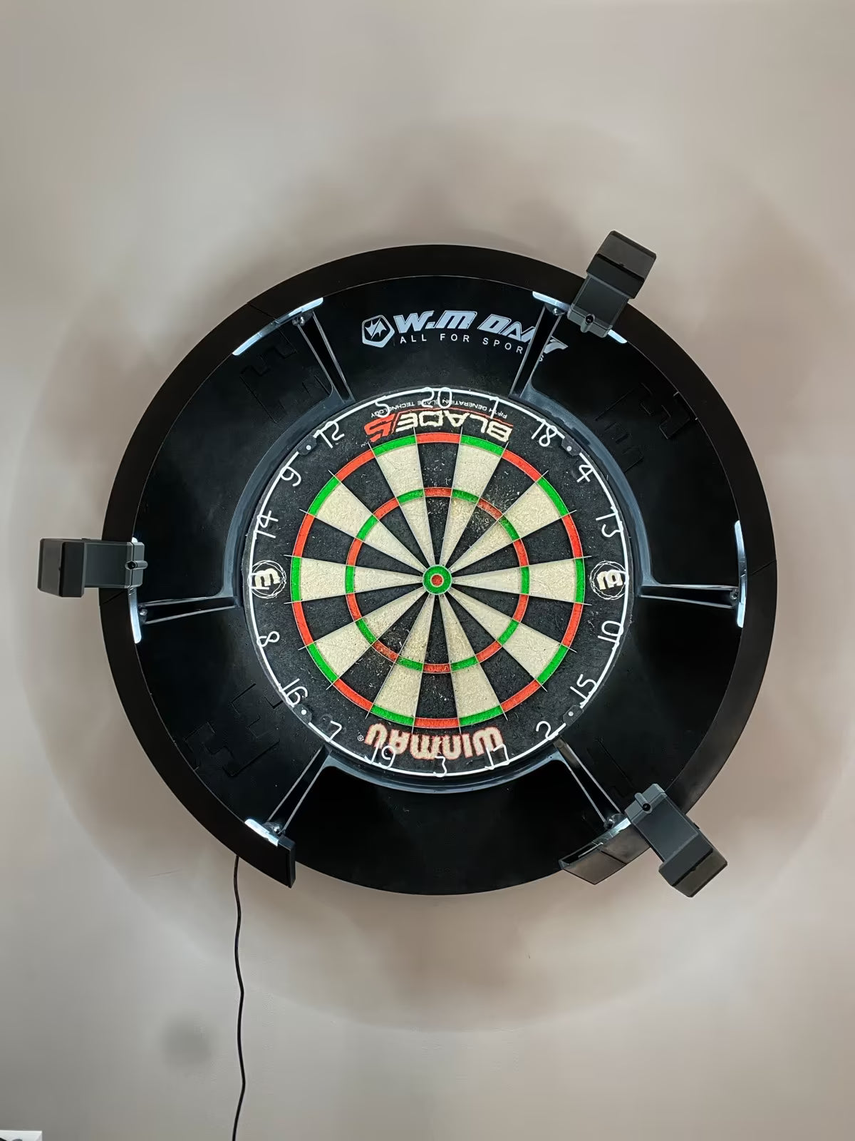 Autodarts Kamerahalter Set für den Bullet Radion 300 Lichtring